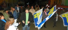Caminhada e Comício da coligação PTC/PMN “Ouro Preto de Cara Nova”, reúne multidão no bairro Saramenha de Cima