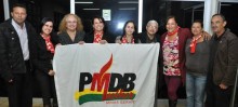 Festa Partidária: Na última terça-feira, reverenciando Pipita, a primeira vereadora, e a saudosa Dica, Luana Etelvina coordenou a reativação do PMDB mulher.
