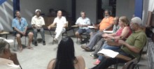 Moradores do Alto da Cruz se reúnem com a Secretaria de Meio Ambiente