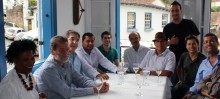 Fernando Pimentel visita Ouro Preto e se reúne com lideranças políticas da região