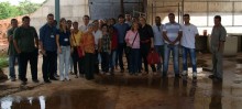 Vereadores visitam o Sistema de Reciclagem de Itaúna