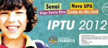 Prefeitura de Itabirito disponibiliza boletos do IPTU 2012