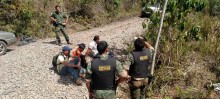 Seis pessoas são presas em Itabirito por garimpo ilegal - Foto de Reprodução WhatsApp