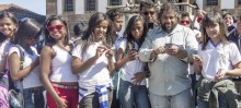 Sinal aberto de internet - na Praça Tiradentes já é realidade