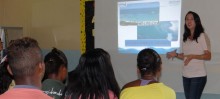 Escolas municipais de Mariana participam de projeto sobre o Dia Mundial da Água - Foto de Rafael Melo