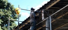 Obras de reforma da quadra do Rosário são prioridade em Mariana - Foto de Carlos Henrique