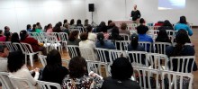 Professores recebem palestra sobre educação inclusiva - Foto de Kíria Ribeiro