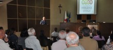 O prefeito Alex Salvador participou da abertura da primeira audiência pública para elaboração do Plano de Mobilidade Urbana de Itabirito