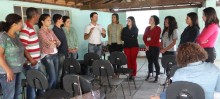 Moradores do Cabanas participam da Pré-Conferência de Assistência Social - Foto de Letícia Caldeira