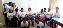 Comunidade da Figueira realiza Dia do Abraço junto aos voluntários - Foto de Tamara Martins