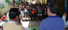 Escola de Goiabeiras recebe doação livros - Foto de Douglas Couto