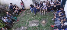 Ação Social recebe alunos de São Paulo para projeto sobre Bento Rodrigues - Foto de Tamara Martins