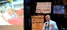 UFOP recebe Eduardo Suplicy para debate sobre Direitos Humanos no Brasil - Foto de Caroline Hardt