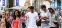 Caminhada leva 300 jovens às ruas de Mariana - Foto de Pedro Ferreira