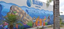Arte na Rede: Saae transforma reservatórios de água em espaços de convivência