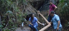 SAAE fará mudança em captação de água de Cachoeira do Brumado - Foto de Alessandra Alves