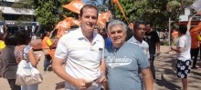 “Carinho da população” marcam Orlando e Dr. Élio