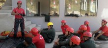 Bombeiros de Itabirito recebem treinamento de Militares