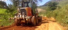 Mais de 150 mil metros de estradas do município recuperadas em Mariana
