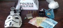 Mega operação da PM prende quatro pessoas em Mariana