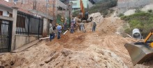 Obras a mil por hora no bairro Nossa Senhora do Carmo-Pocinho