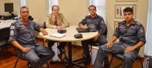 Thiago Cota anuncia recursos para o 1° Batalhão de Bombeiro Militar de Ouro Preto