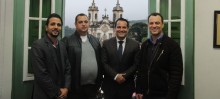 Secretário Estadual de Turismo sinaliza parcerias em visita a Ouro Preto - Foto de Marcelo Tholedo