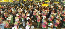 Sete escolas de samba desfilam no carnaval de Ouro Preto