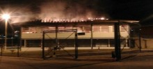Incêndio destrói sala de oficinas do CRIA em Mariana - Foto de Site Território Press/ Roberto Verona