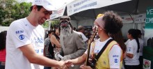 Mais de 20 mil atendimentos no Ação Global em Mariana - Foto de Douglas Couto