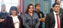 Amagis promove ato público em desagravo a membros do judiciário de Ouro Preto - Foto de Michelle Borges