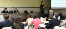 Duarte Jr. ministra palestra para alunos de Direito em BH - Foto de Douglas Couto