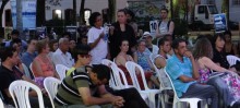 Espaço da Praça Gomes Freire é discutido e Prefeitura apresenta propostas junto à população - Foto de Raíssa Alvarenga