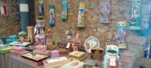Casa de Pedra expõe artesanato de artistas de Amarantina - Foto de Michelle Borges
