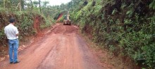 Estrada que liga Mariana ao distrito de Camargos é recuperada