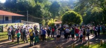 Caminhada em dia dos namorados atraiu mais de 100 pessoas no Marzagão