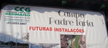 Campo de Futebol no Caminho da Fábrica será entregue em aproximadamente três meses - Foto de Cristiano Carneiro