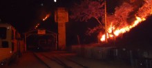 Incêndio atinge Mata do Funil - Foto de Sgt Willian Valadares