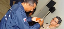 Guarda Municipal recebe treinamento para uso de equipamento de choque - Foto de Valério Freitas