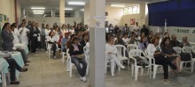 Durante o encontro, promovido pela Santa Casa de Ouro Preto, colaboradores e comunidade ouviram propostas dos candidatos para a saúde